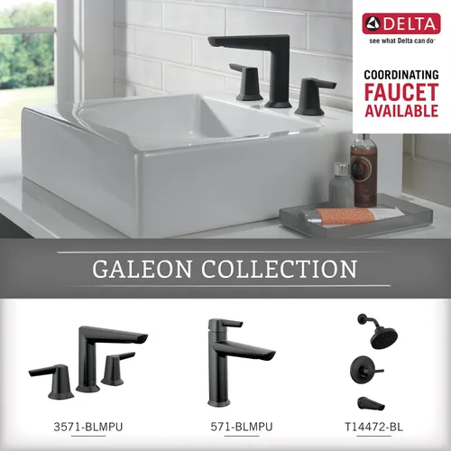 Vista 6 de Delta Galeon - Toallero de 24 pulgadas para baño, color negro mate, toallero de pared para baño, toallero de pared para montaje en pared, 77224-BL