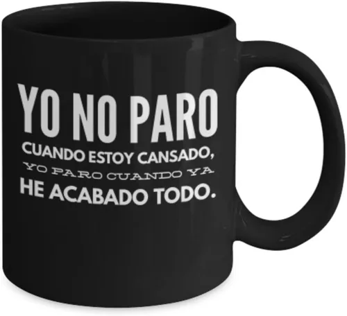Vista 2 de Taza café, tazas para café con AFIRMACIONES, tazas de café personalizadas, taza de café inspiradoras, taza grande de cafe co, 11onza