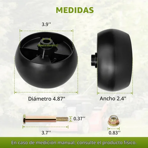 Vista 2 de Ruedas de cubierta aptas para cortacésped Cub Cad, ruedas de calibre de rodillo de cubierta compatibles con tractor de cortacésped Cub Cad Troy Bilt