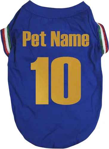 Vista 25 de Petitebella Personalize Camiseta para perro cachorro con tema nacional (Argentina, XS)