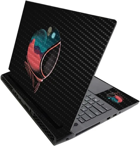 Vista 670 de MightySkins - Skin brillante con purpurina para Alienware M17 R3 (2020) y M17 R4 (2021) - Diversión de los años 90 Acabado duradero con purpurina