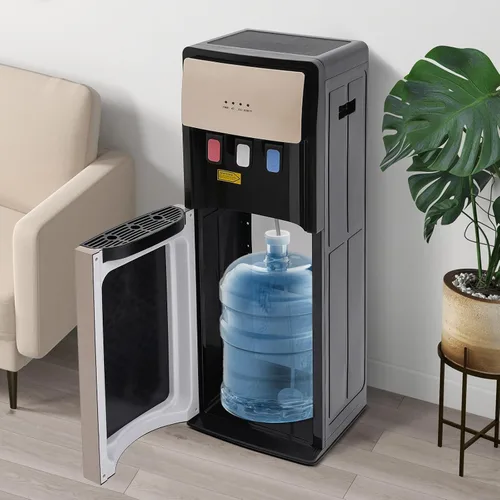 Vista 8 de Dispensador de enfriador de agua para botella de 5 galones (Champaign Gold)