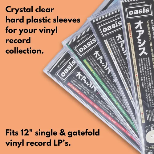 Vista 2 de Toploader para discos de vinilo de 12 pulgadas, protector de fundas de disco de vinilo duro, 0.276 in de grosor, funda de almacenamiento duro