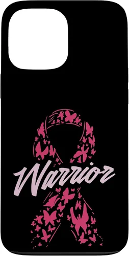 Vista 24 de Breast Cancer Awareness Pink Ribbon Warrior Gift Case for iPhone 17