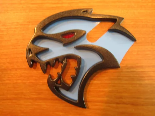 Vista 3 de 2019-2020 Dodge Challenger Emblema de guardabarros delantero izquierdo y derecho Hellcat Redeye OEM