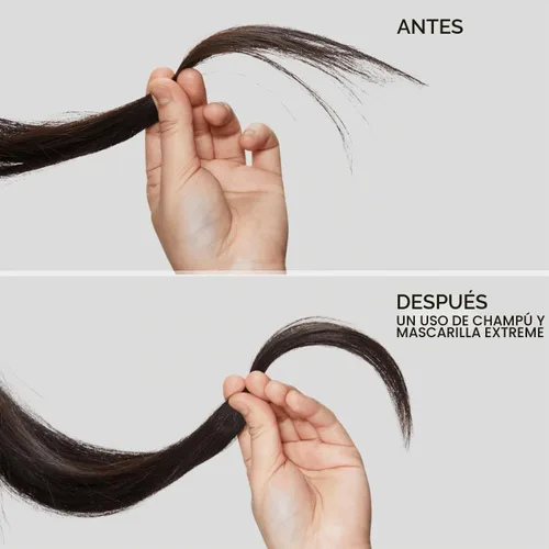 Vista 5 de Redken Extreme Hair Mask - Para cabello dañado y quebradizo, 8.5 onzas líquidas