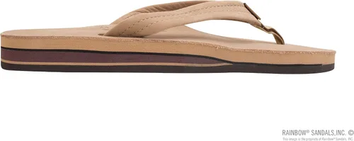 Vista 4 de Rainbow Sandals Cuero de doble capa para mujer con correa de 34 pulgadas