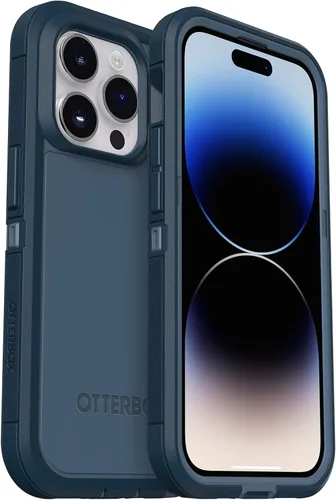 Vista 9 de OtterBox Funda para iPhone 14 Pro Max (solamente) Defender Series XT, color negro, sin pantalla, resistente, se ajusta a MagSafe, accesorio