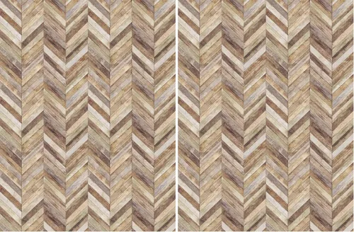 Vista 7 de Papel tapiz autoadhesivo para pintar a mano, panel de madera