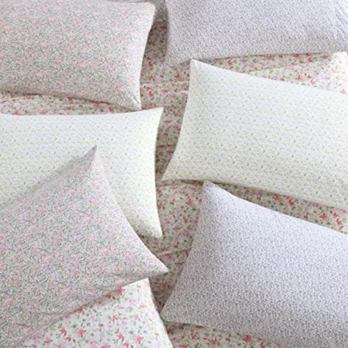 Vista 10 de Laura Ashley - Sábanas individuales, juego de ropa de cama de percal de algodón, ligeras y transpirables para decoración del hogar, elementos Evie