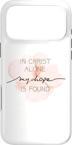 Vista 22 de in Christ Alone My Hope is Found Jesus Christian Phone Case for iPhone 17
