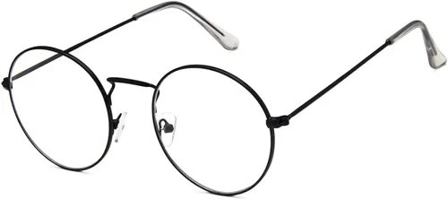 Vista 2 de Shiratori Gafas de sol unisex retro dorado rojo Drive Holiday Round no polarizadas UV400