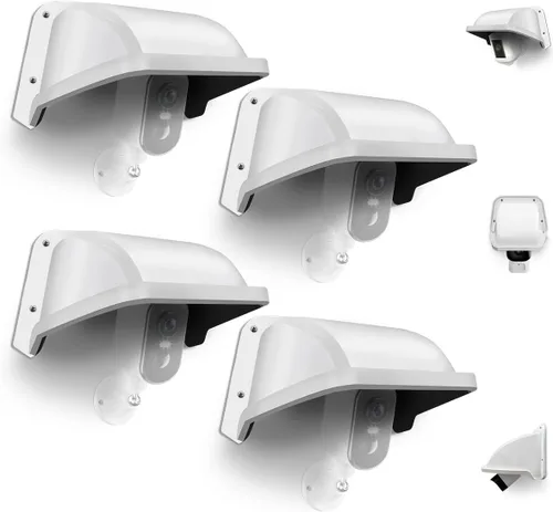 Vista 9 de Cámara de seguridad universal Sun Rain Cover Shield para cámara CCTV al