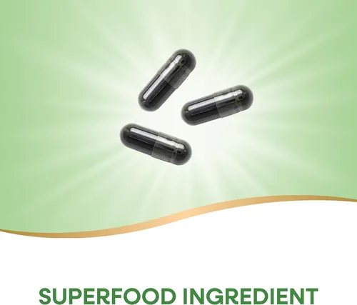 Vista 3 de Nature's Way Chlorella Micro-Algae, Superfood, Supports Antioxidant Pathways*, 1,230 mg per 3-Capsule Serving, Vegetarian, Non-GMO Project Verified