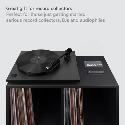 Vista 6 de Cepillo limpiador de discos - Cepillo antiestático de fibra de carbono para vinilo - Accesorios para tocadiscos para limpieza de vinilo