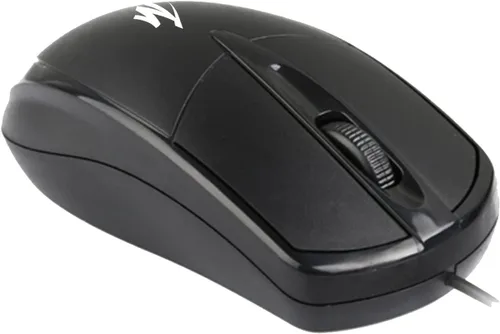 Vista 6 de Tech Magnet Comfort - Mouse con cable USB, 3 botones, sensor óptico de 1200 DPI, alto rendimiento Plug & Play, para escritorio, PC y laptop