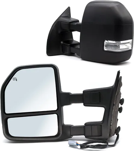 Vista 9 de ReYee Espejo lateral izquierdo del conductor para Volkswagen Beetle 2012-2019, Jetta 2011-2018, 2012-2015, 2017 Passat Mirror Glass sin placa