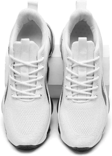 Vista 7 de Zapatillas de correr para hombre con cojín de aire, zapatillas de deporte de moda, informales, tenis, caminar, atléticos, zapatillas para hombre