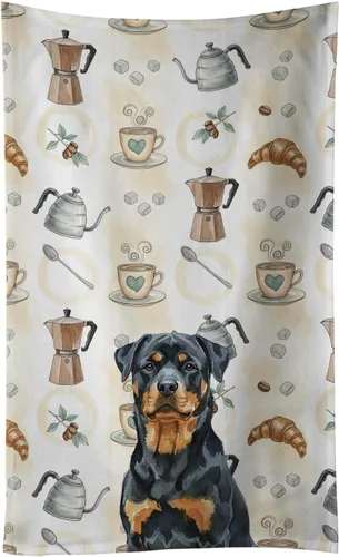 Vista 104 de Caroline's Treasures Afghan Hound - Toalla de cocina para barra de café, terciopelo frontal y lazo de algodón, lavable a máquina Sabueso afgano