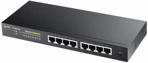 Vista 10 de Zyxel Conmutador Ethernet de red de 8 puertos Gigabit administrado inteligente GS1915-8
