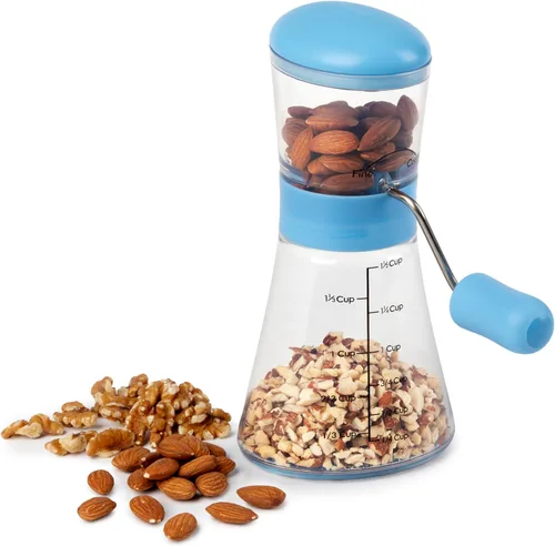 Vista 2 de Prepworks by Progressive - Picador de nueces con base antideslizante (azul bebé)