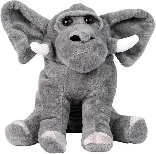 Vista 8 de Randimals Figura de elefante de 5 pulgadas, figura de acción de animal de goma dura de alta calidad, amigo híbrido fomenta la aventura