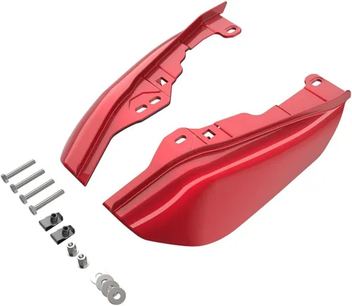 Vista 49 de Advanblack Deflectores de aire Road Glide de marco medio 2024 compatibles con Harley Touring Street Glide, Road King, Electra Glide, 2009-2025