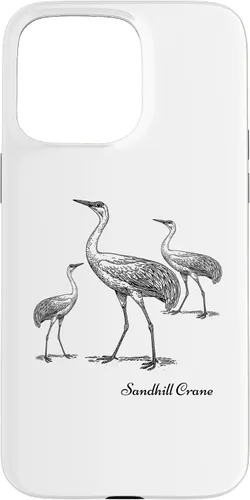 Vista 31 de Sandhill Crane Bird Ornithology Case for iPhone 17