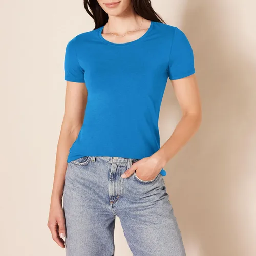 Vista 258 de Amazon Essentials Women's Regular-Fit Short-Sleeve Crewneck T-Shirt
