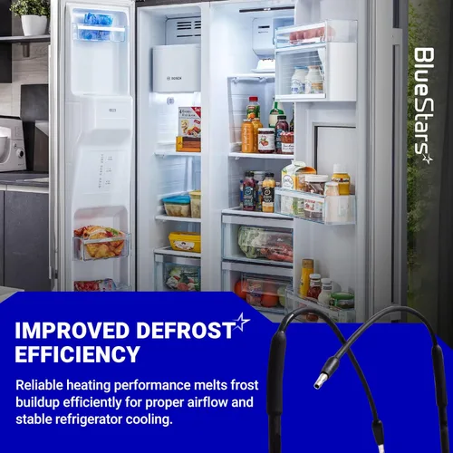 Vista 6 de BlueStars 218169802 Reemplazo del calentador de descongelación para refrigerador, compatible con refrigeradores Frigidaire & Kenmore, sustituye a
