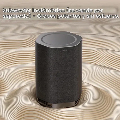 Vista 11 de TCL Z100 Altavoz inalámbrico de cine en casa con tecnología Dolby Atmos FlexConnect con transmisión de música Bluetooth, potencia de salida de 170