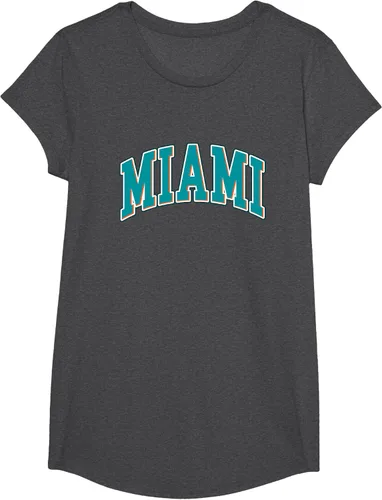 Vista 40 de Miami - Hometown Pride - Diseño retro - Camiseta clásica