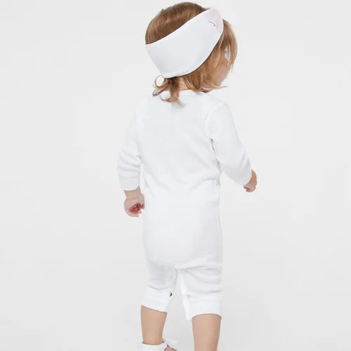 Vista 5 de RABBIT SKINS Body de manga larga para bebé niño y niña recién nacido 0-3 a 24 meses Negro
