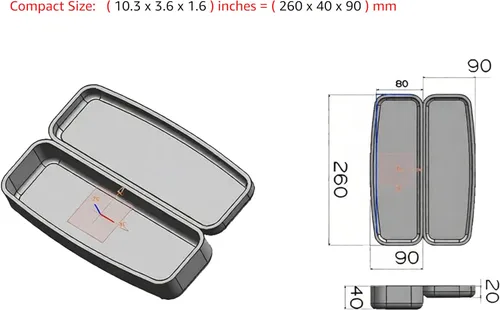 Vista 2 de Juego de llaves dinamométricas para bicicleta, kit de herramientas de bicicleta de 32 piezas, llave dinamométrica de clic de 1/4 pulgadas y juego