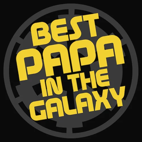 Vista 3 de Star Wars Big & Tall Empire Papa - Camiseta de manga corta para hombre