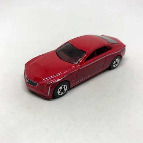 Vista 5 de Hot Wheels 1:64 Escala fundición exclusiva Heritage [rojo] Cadillac Elmiraj 8/8