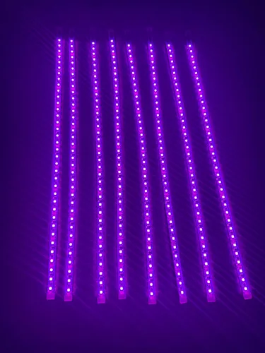 Vista 7 de Sando Tech - 8 tiras de luz de 5 pies y 60 pulgadas de color de ensueño RGB IP68 para Polaris Slingshot Hood Grill tiras de luz bajo 8 enchufes