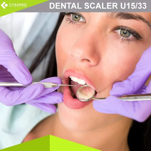 Vista 5 de CynaMed Kit de cuidado bucal de herramientas dentales (paquete de 3) – Púa dental de acero inoxidable, raspador de sarro, raspador, pinzas y espejo