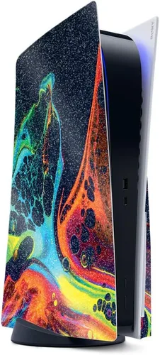 Vista 47 de MightySkins - Skin para juegos con purpurina brillante para PS5 y Playstation 5, ágata amatista, acabado duradero con purpurina de alto brillo