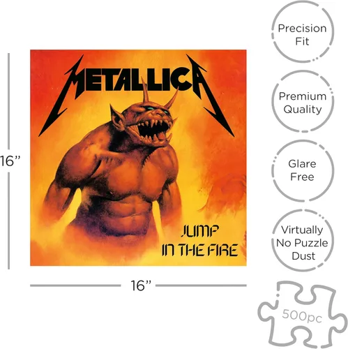 Vista 2 de Metallica Jump in The Fire (rompecabezas de 500 piezas)