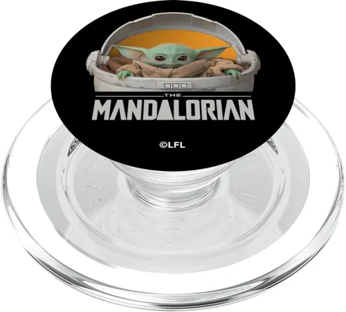 Vista 8 de Star Wars The Mandalorian The Child Flotante Pod PopSockets PopGrip: Agarre intercambiable para teléfonos y tabletas