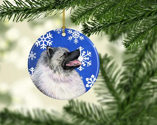 Vista 17 de Caroline's Treasures Cavalier Spaniel - Adorno de cerámica para colgar en el árbol de Navidad, para el hogar, Navidad, fiestas, regalo, 3 pulgadas