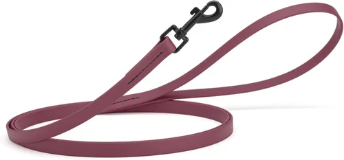 Vista 93 de Dogline Biothane - Correa impermeable para perro, tejido de nailon con revestimiento fuerte, con herrajes negros, a prueba de olores, fácil