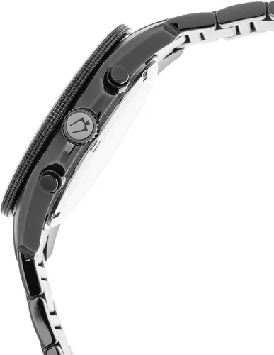 Vista 3 de Bulova 98B205 Reloj analógico de cuarzo japonés gris para hombre
