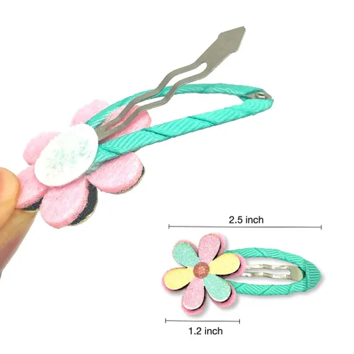 Vista 2 de Pinzas para el cabello con purpurina para niñas, 10 pares de 20 clips de metal antideslizante brillante, pasadores para el cabello para mujeres