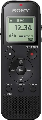 Vista 2 de Sony icdpx370 Mono Grabadora de voz digital con usb integrado, Color negro