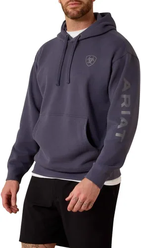Vista 8 de ARIAT - Sudadera con capucha para hombre Negro