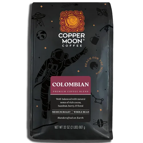 Vista 25 de Copper Moon Bean Me Up - Café blend