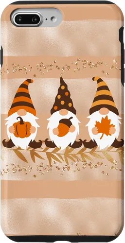 Vista 12 de Fall Autumn Gnomes Phone Case Modern Pastel Cute Beige Case for iPhone 17