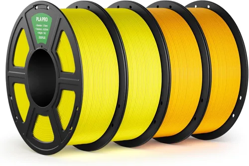 Vista 9 de PLA PRO - Filamento de impresión 3D de 0.07 in, 8.8 lbs, negro/rojo/amarillo/azul Refine Surface, Stronger Toughness, PLA Filament Dimensional